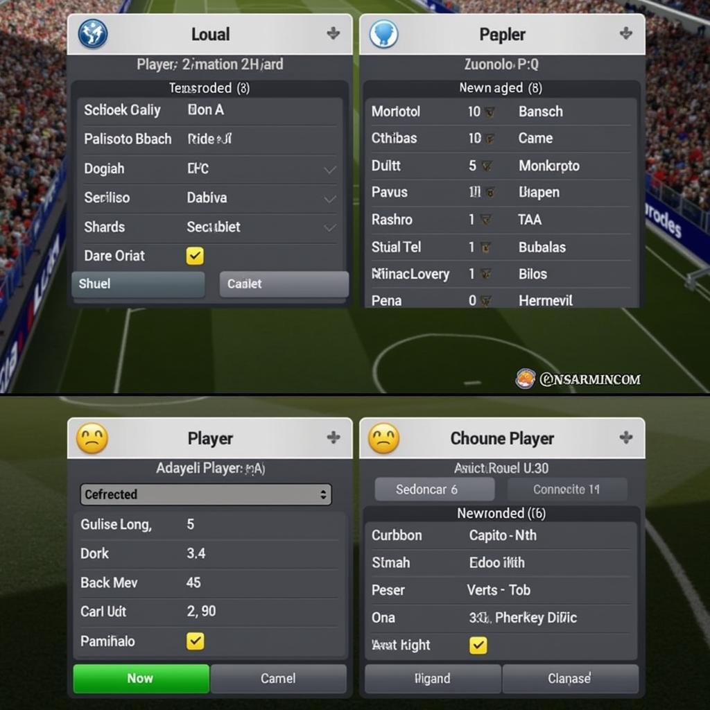 FIFA 15 Player Edit Screen