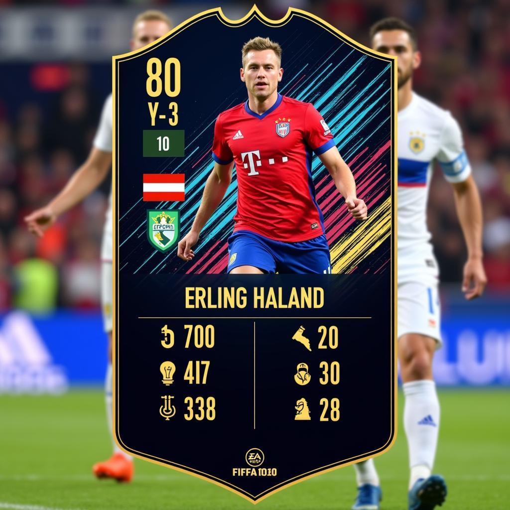 FIFA 20 Haaland Celebration Card