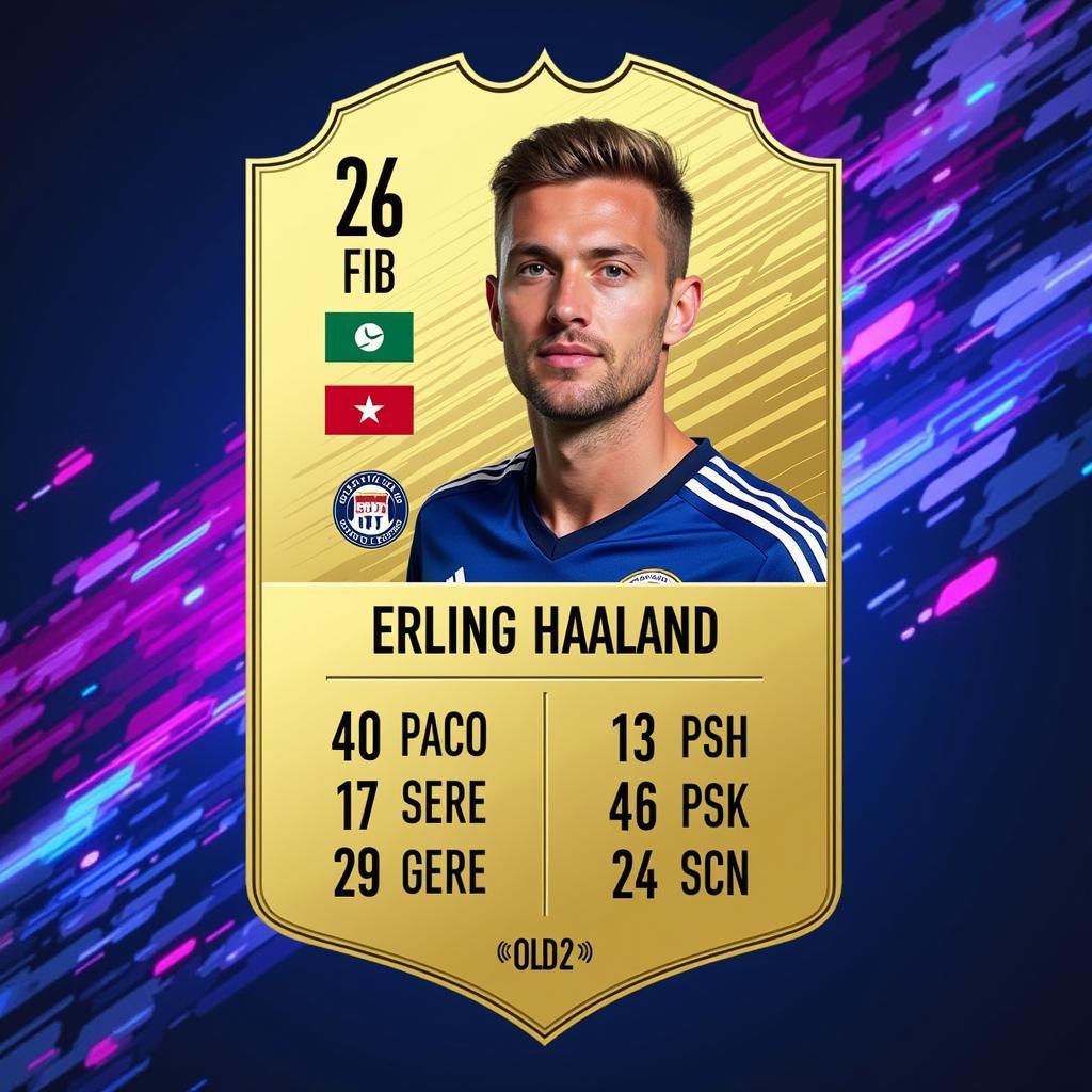 Erling Haaland FIFA 22 Ultimate Team Card