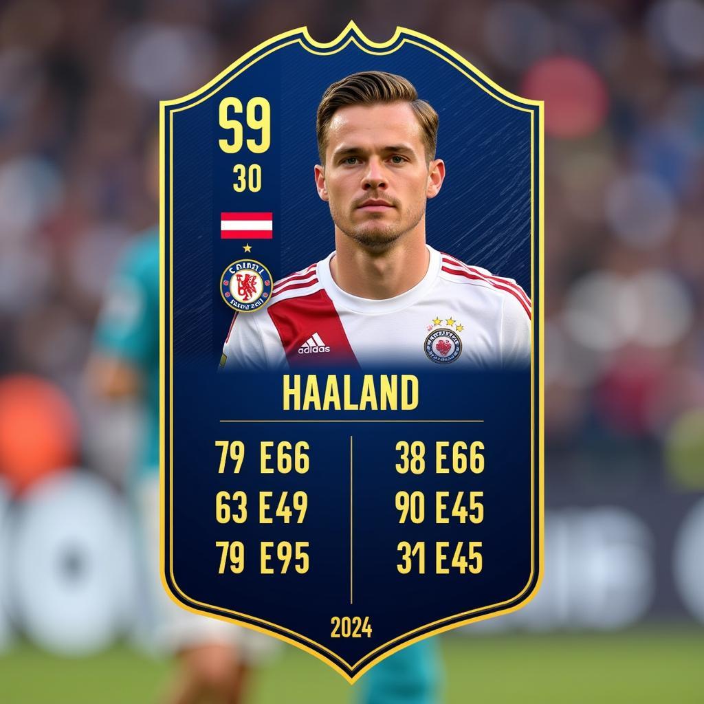 Erling Haaland FIFA 23 Rating Card