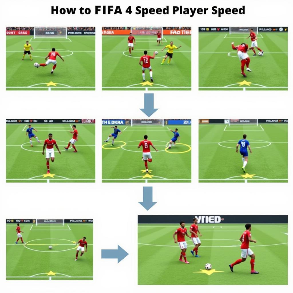 Training drills to improve speed in FIFA 4