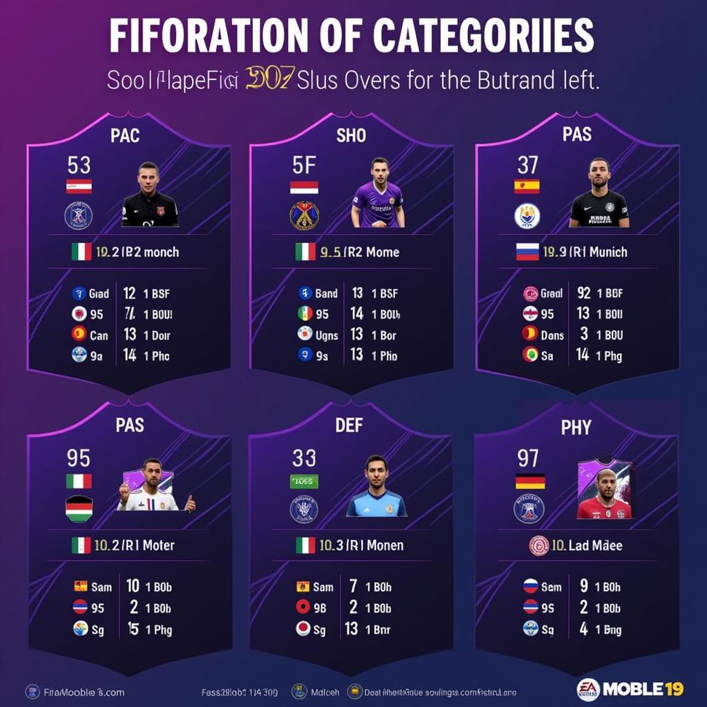 FIFA Mobile 19 Player Stats Overview