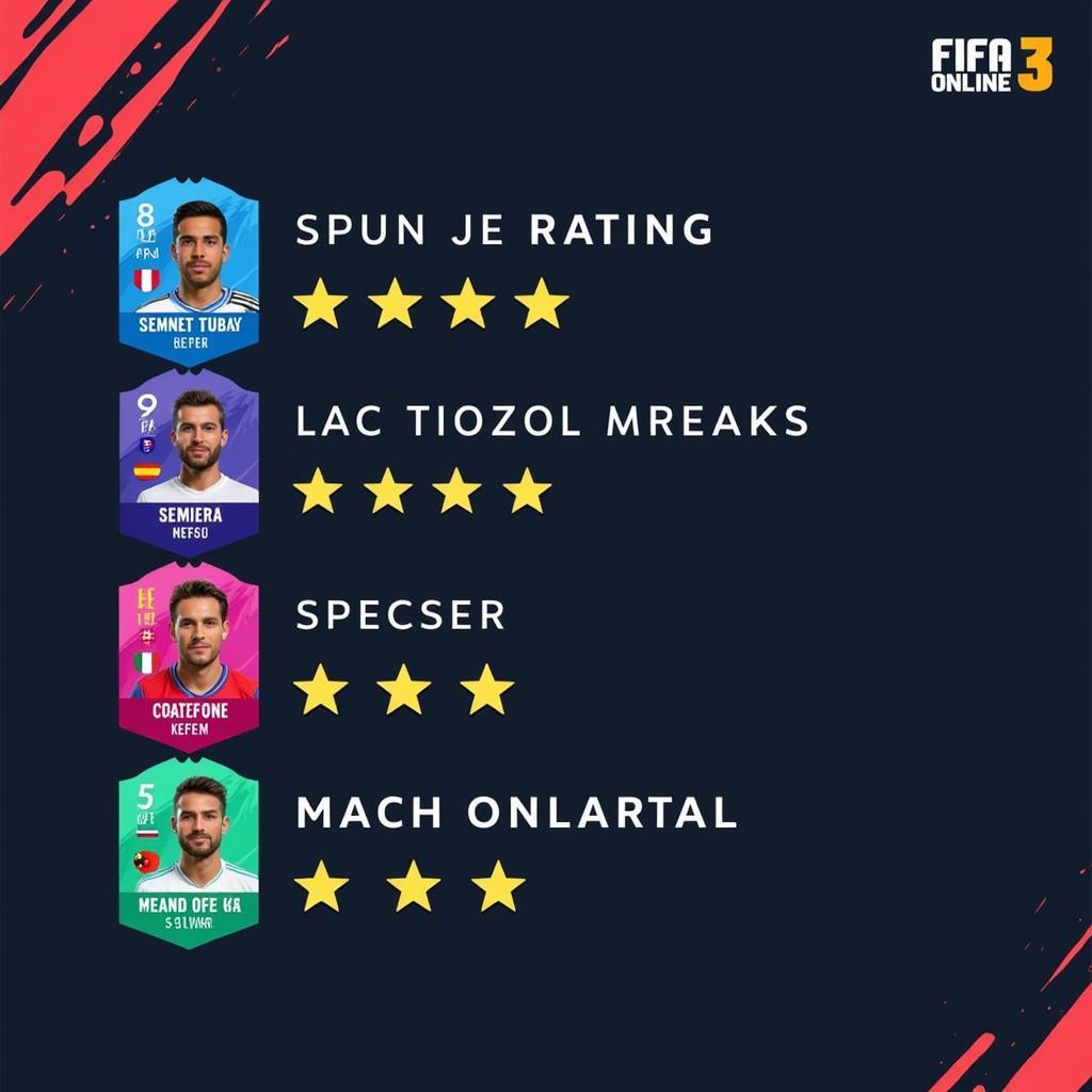 FIFA Online 3 5-Star Player Ratings