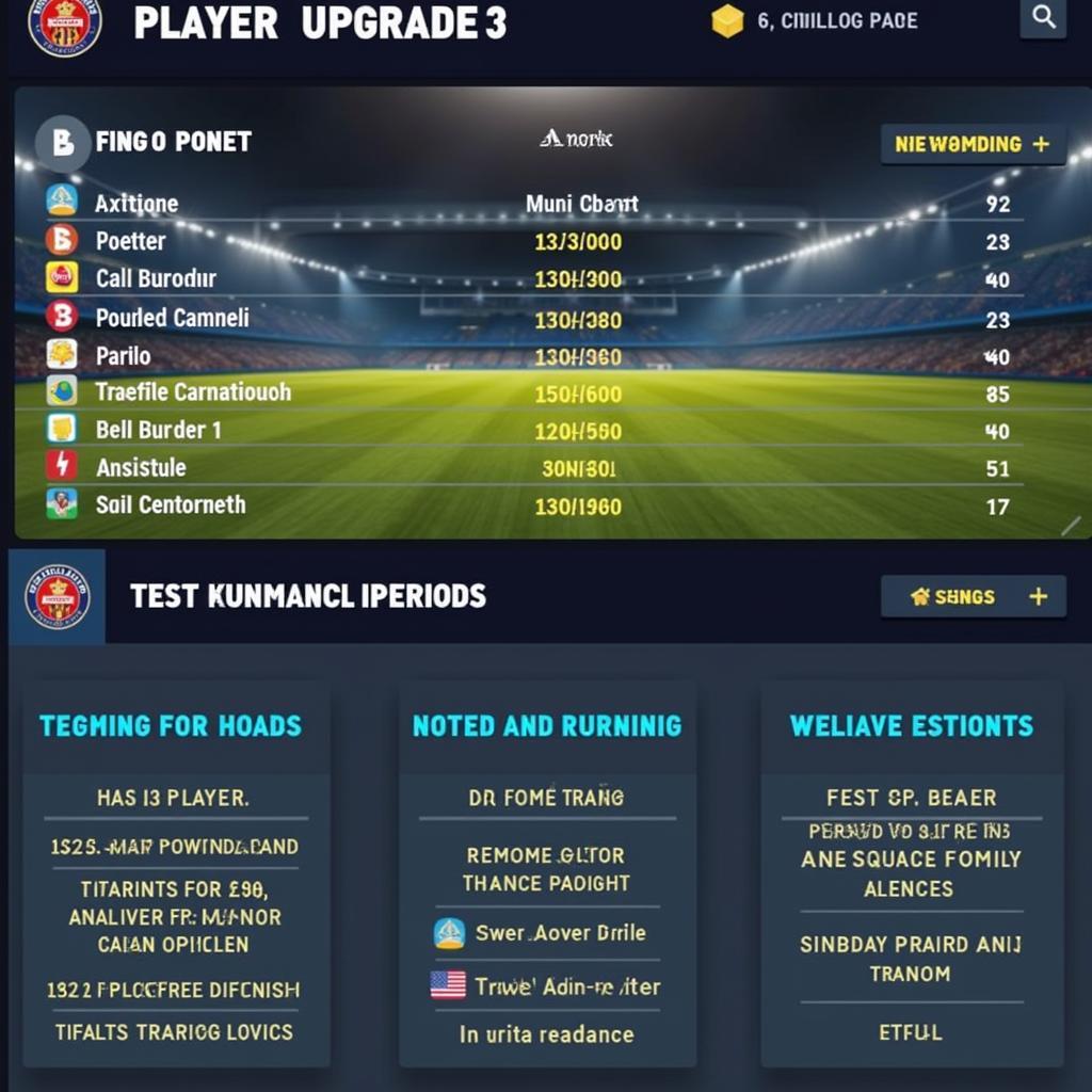 FIFA Online 3 Player Upgrades and Training