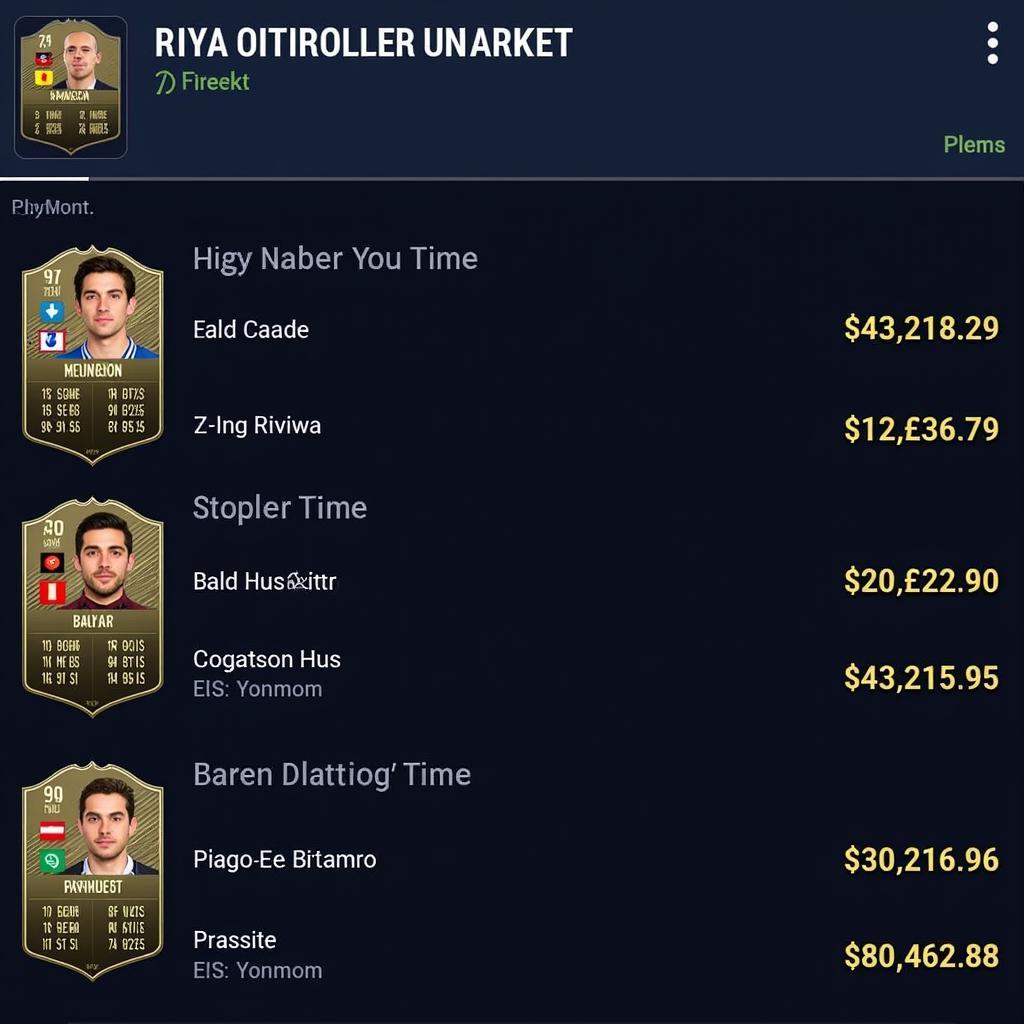 FIFA Online 3 Transfer Market - 2016 Legends