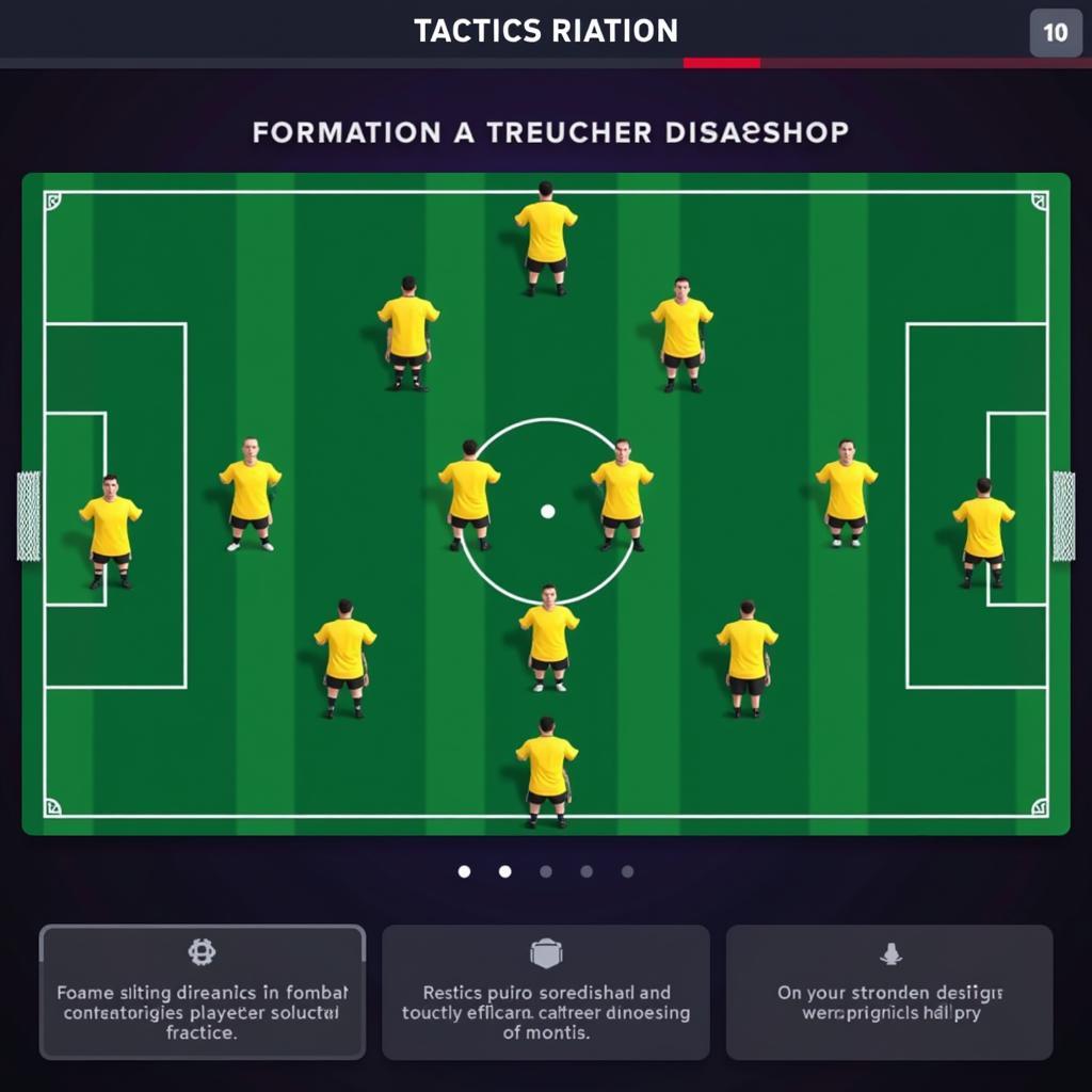 FIFA Online 4 Formation and Tactics