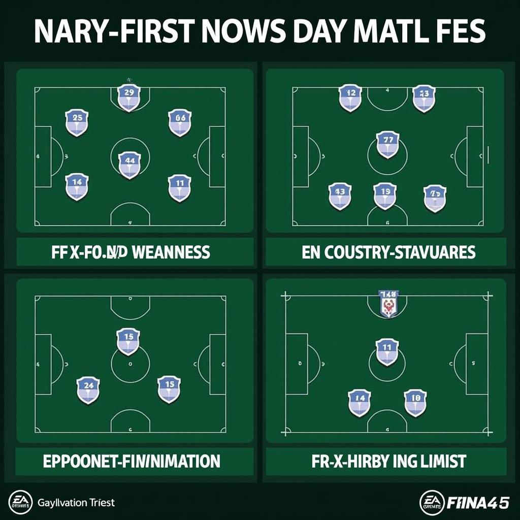 FIFA Online 4 Formations and Tactics