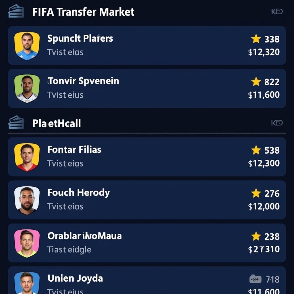 FIFA Transfer Market