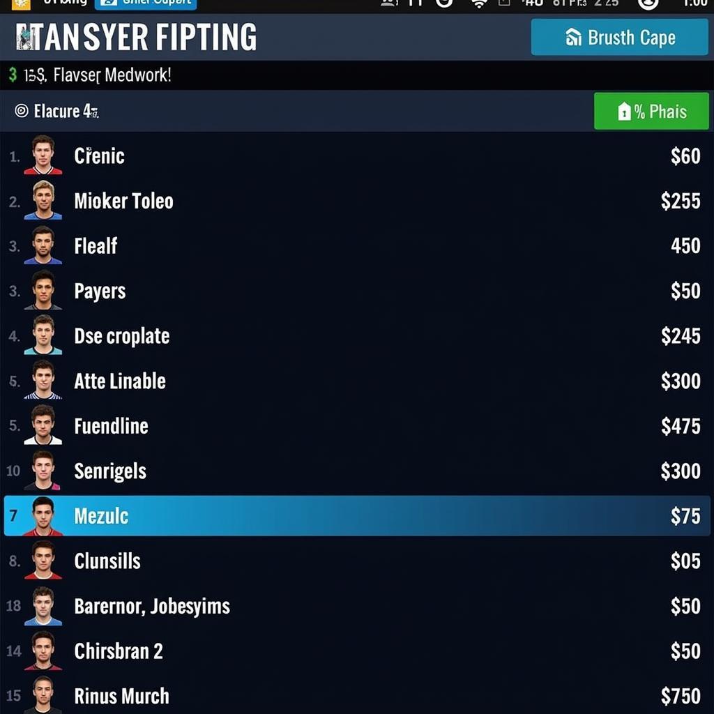 FIFA Online 3 Player Prices