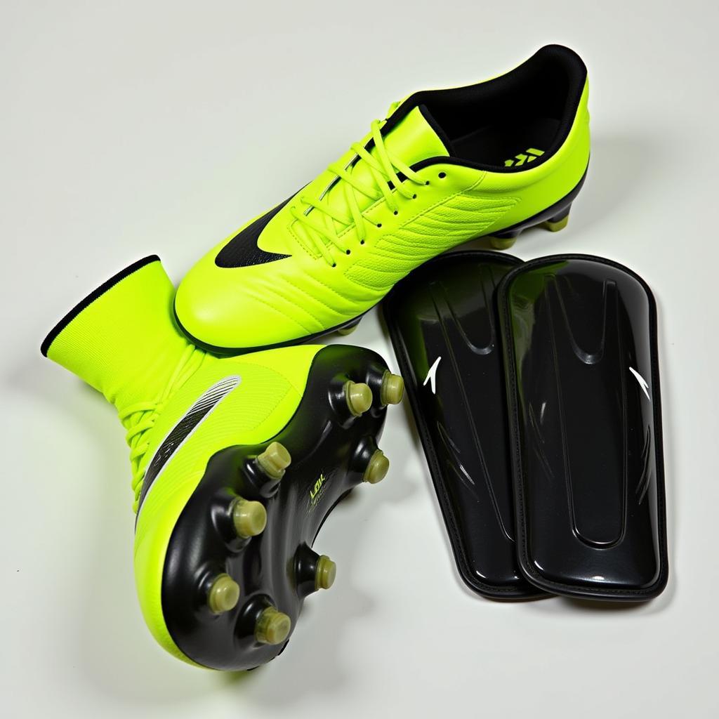 Football Boots and Shin Guards