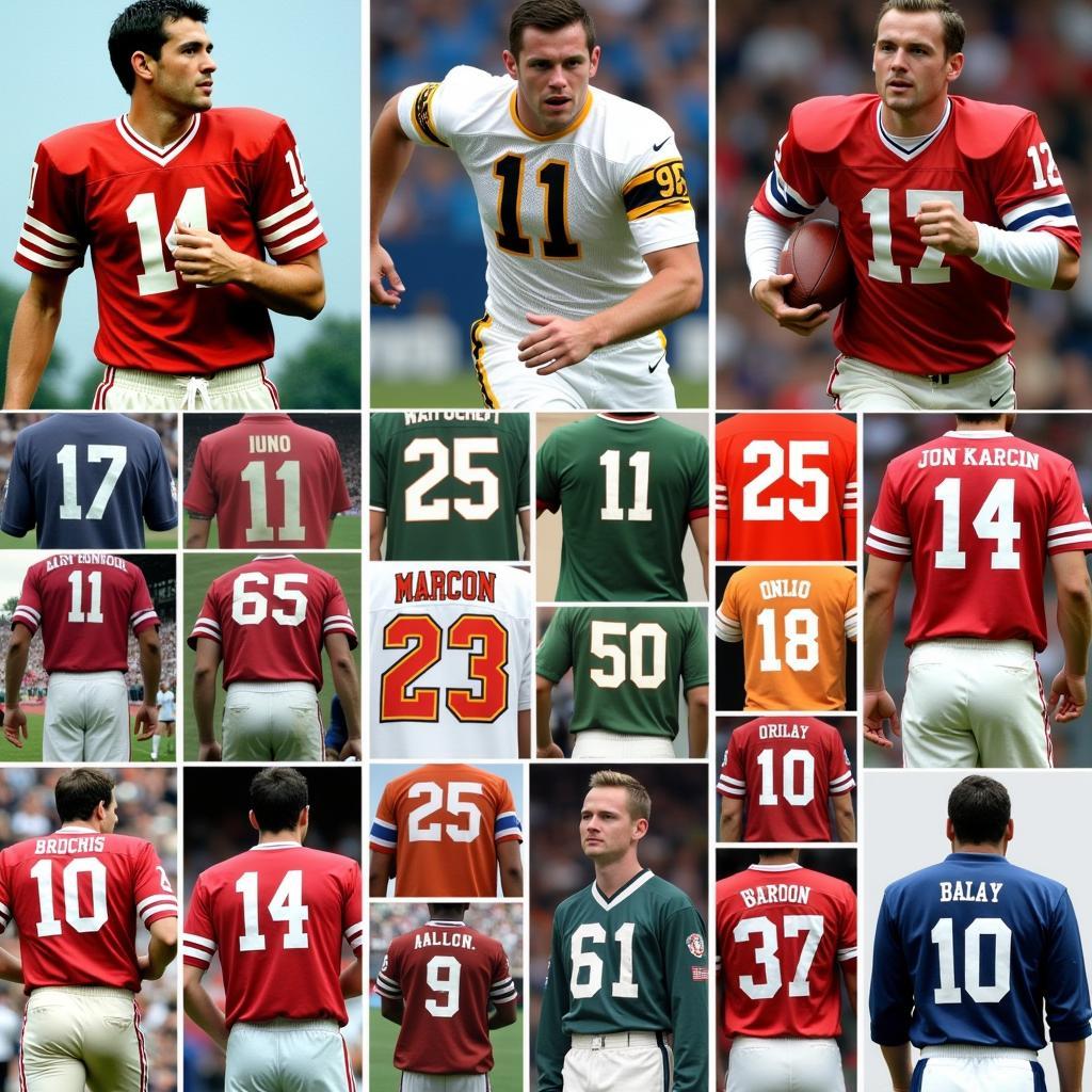 Evolution of football jersey numbers and their relevance in the sport