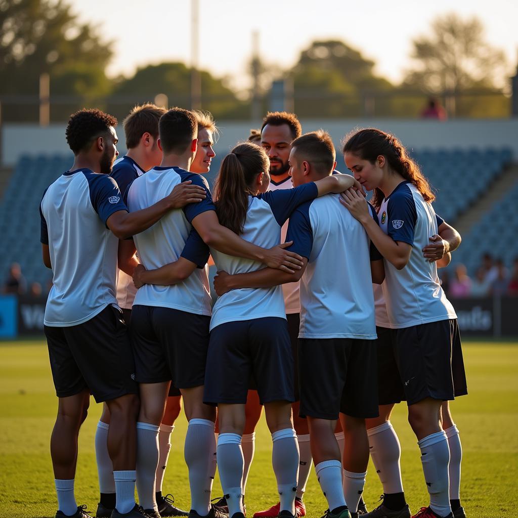 Team Huddle for Support