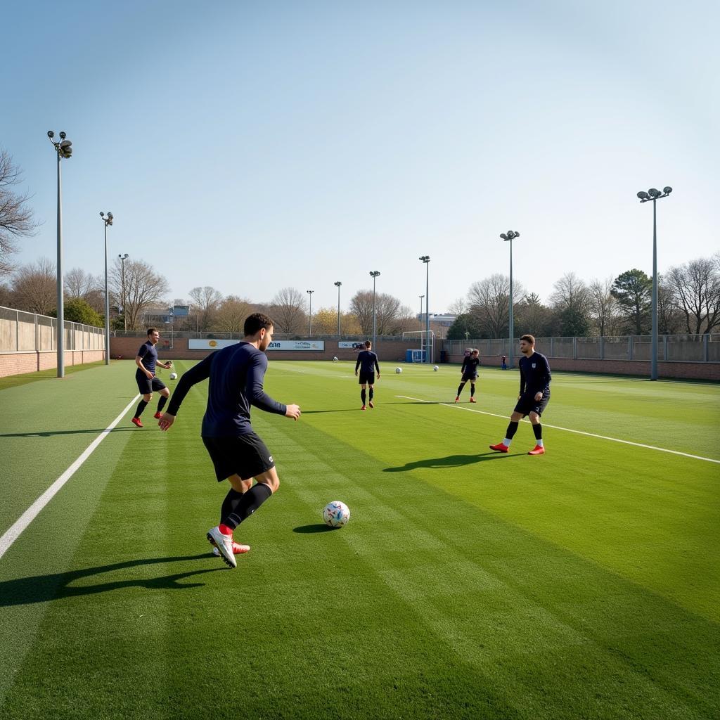 Intense Football Training Drills