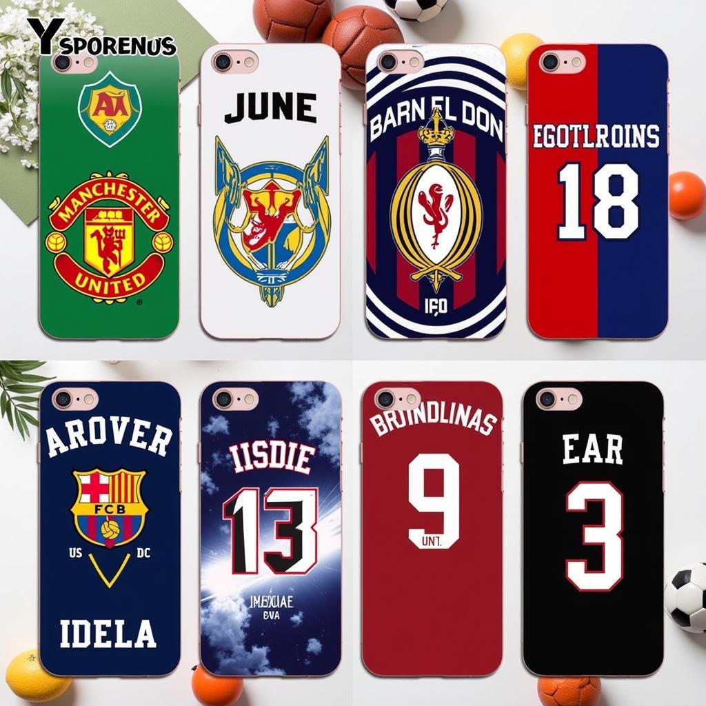 Footballer iPhone Case Designs