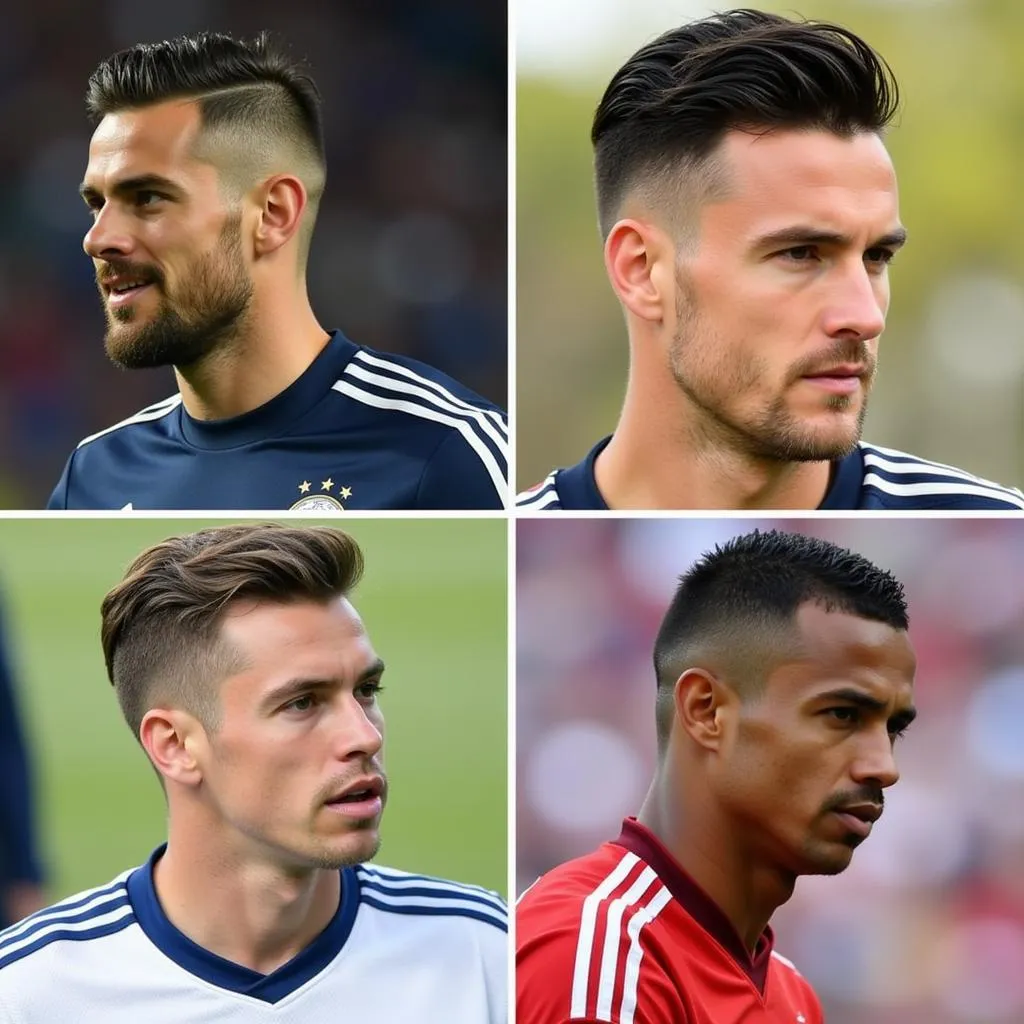 Footballers Sporting Undercut Hairstyles