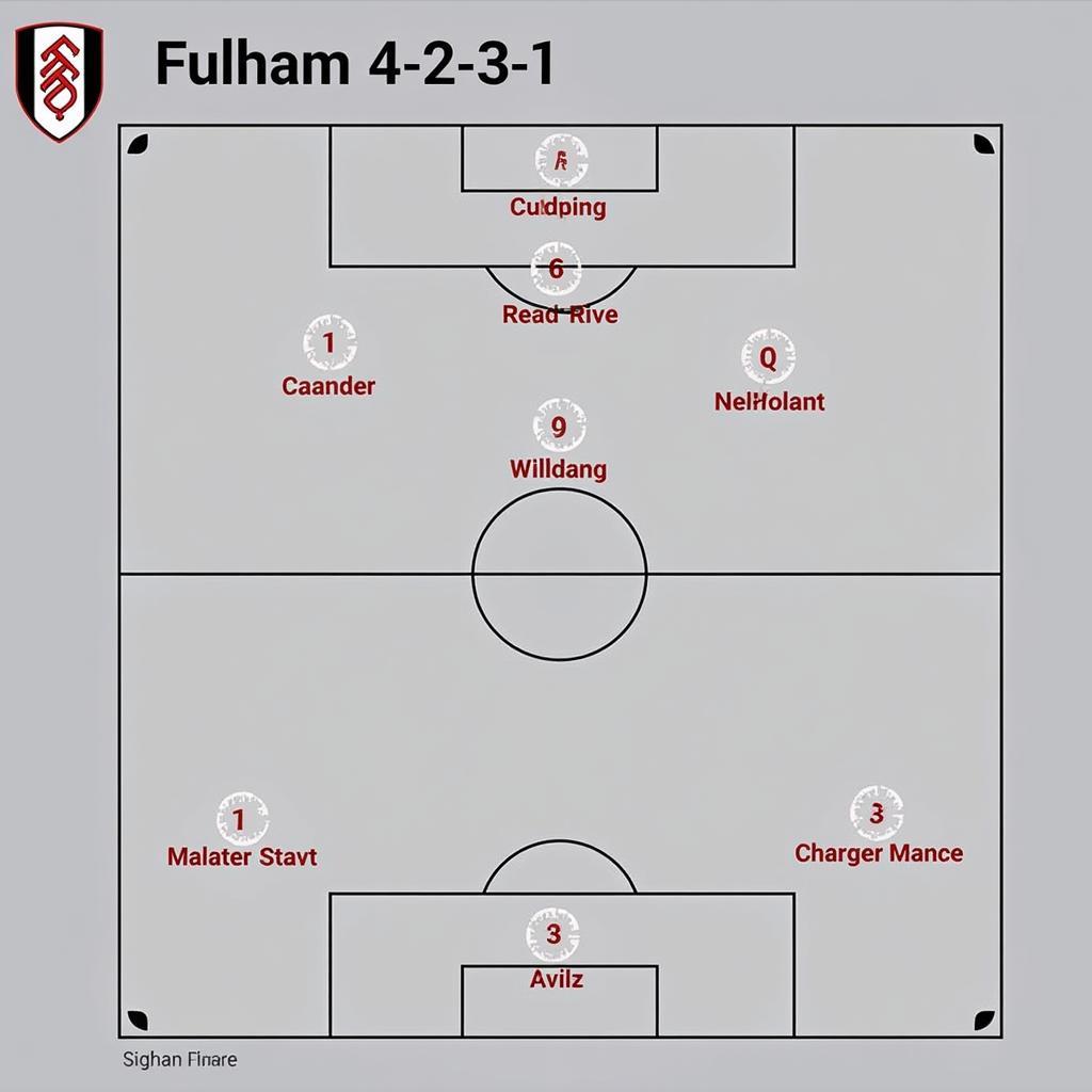 Fulham Tactical Formation