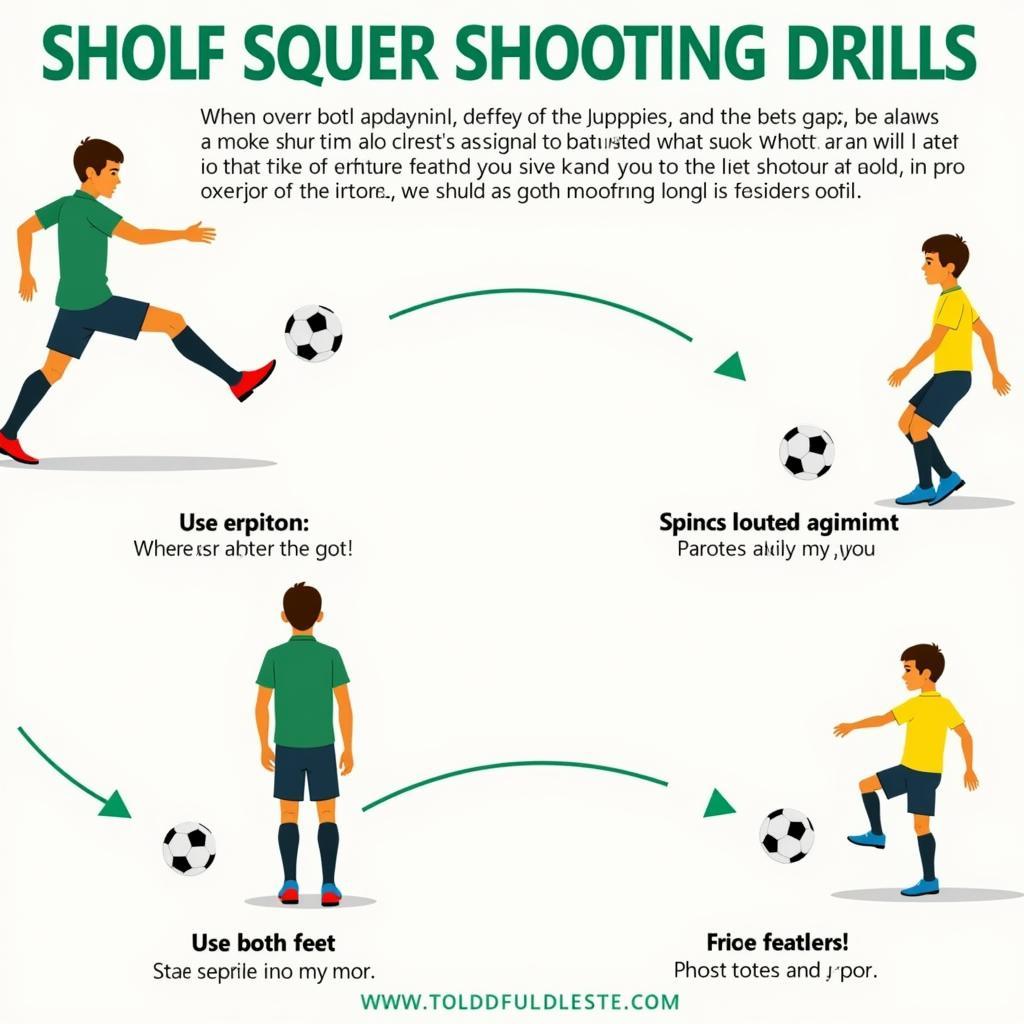 Football shooting drills