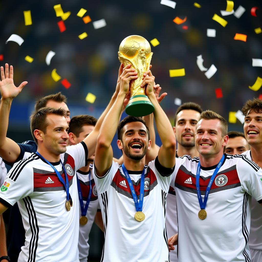 German National Team 2014 World Cup Champions