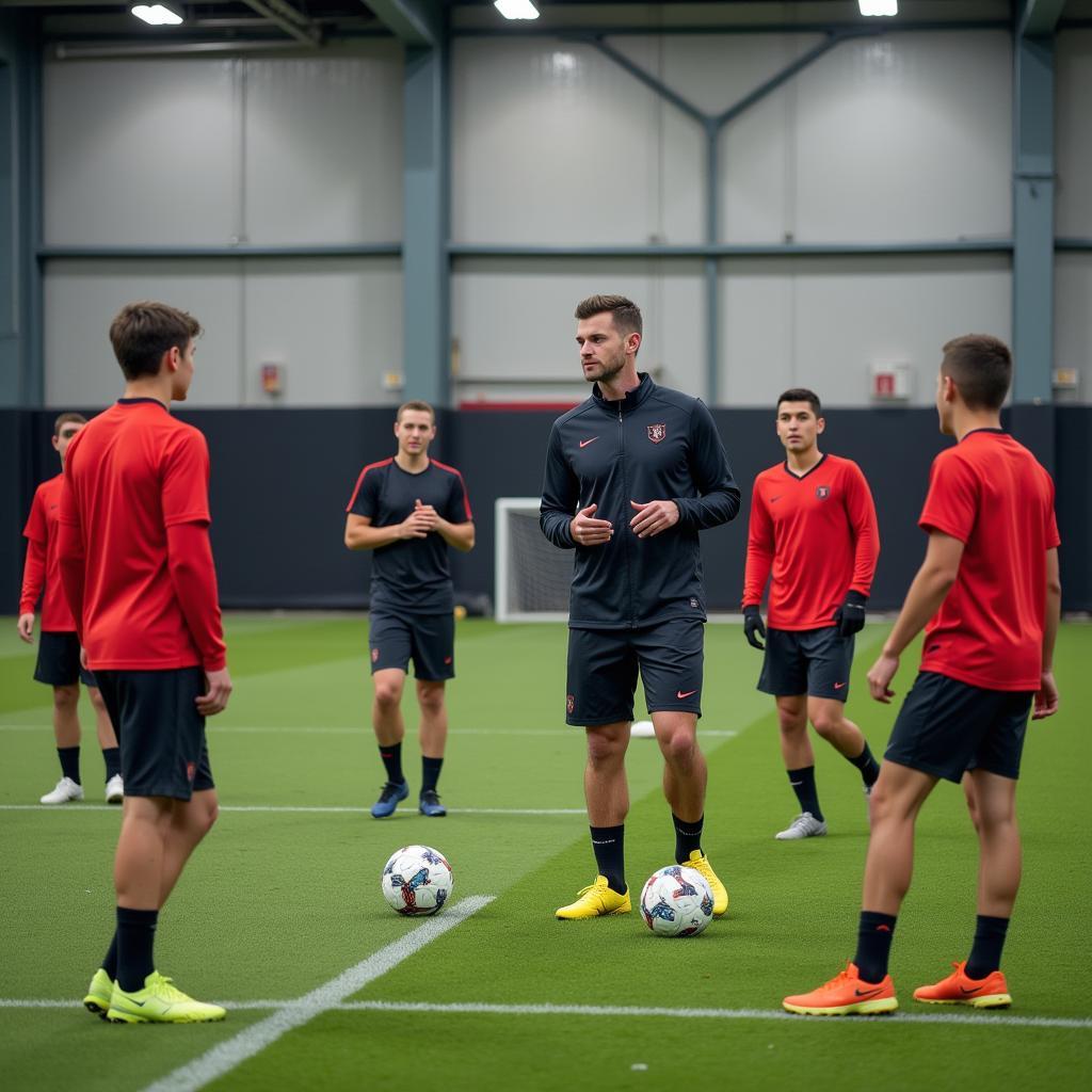 German Youth Football Training