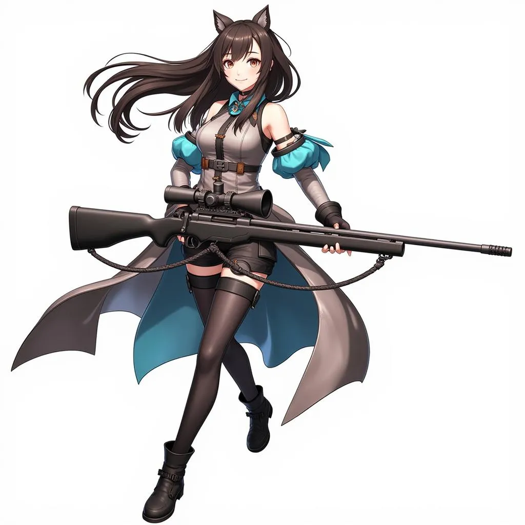 Sinon in Gun Gale Online