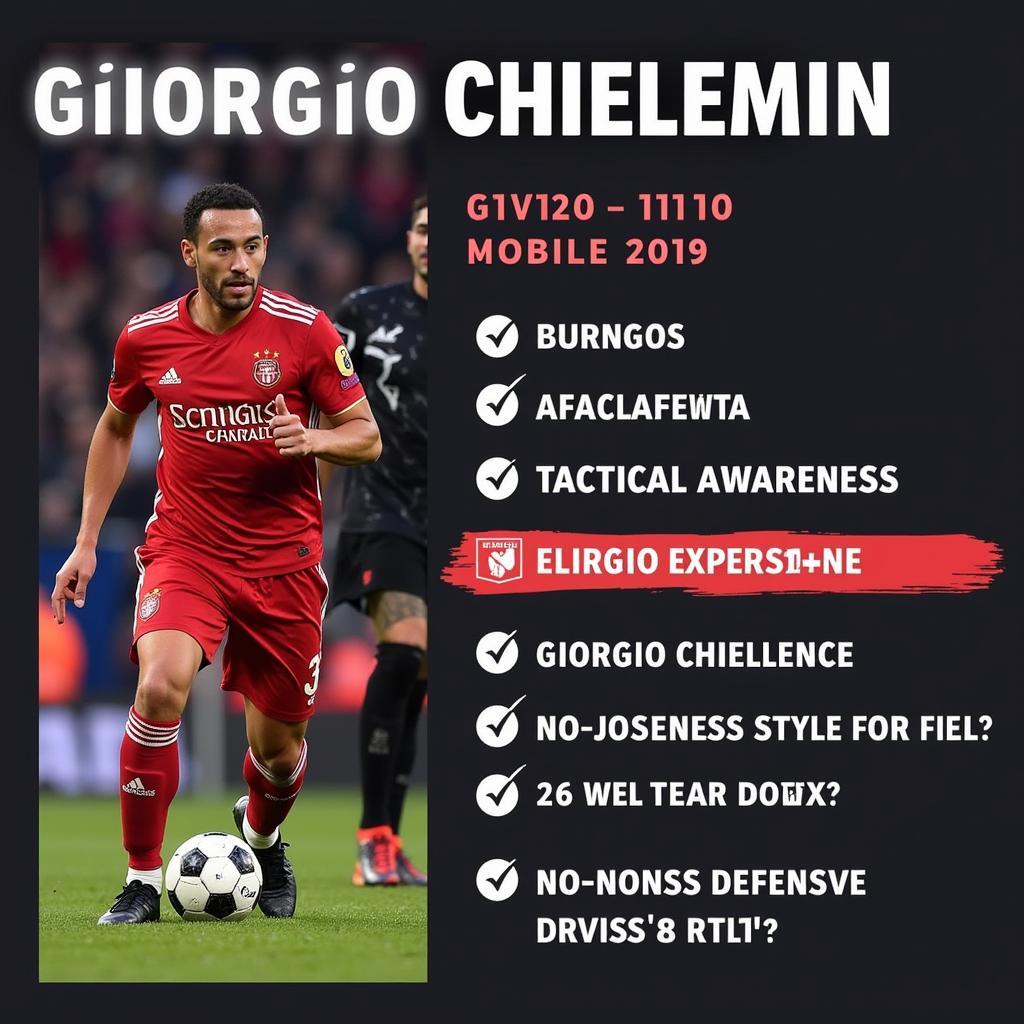 Giorgio Chiellini FIFA Mobile 2019