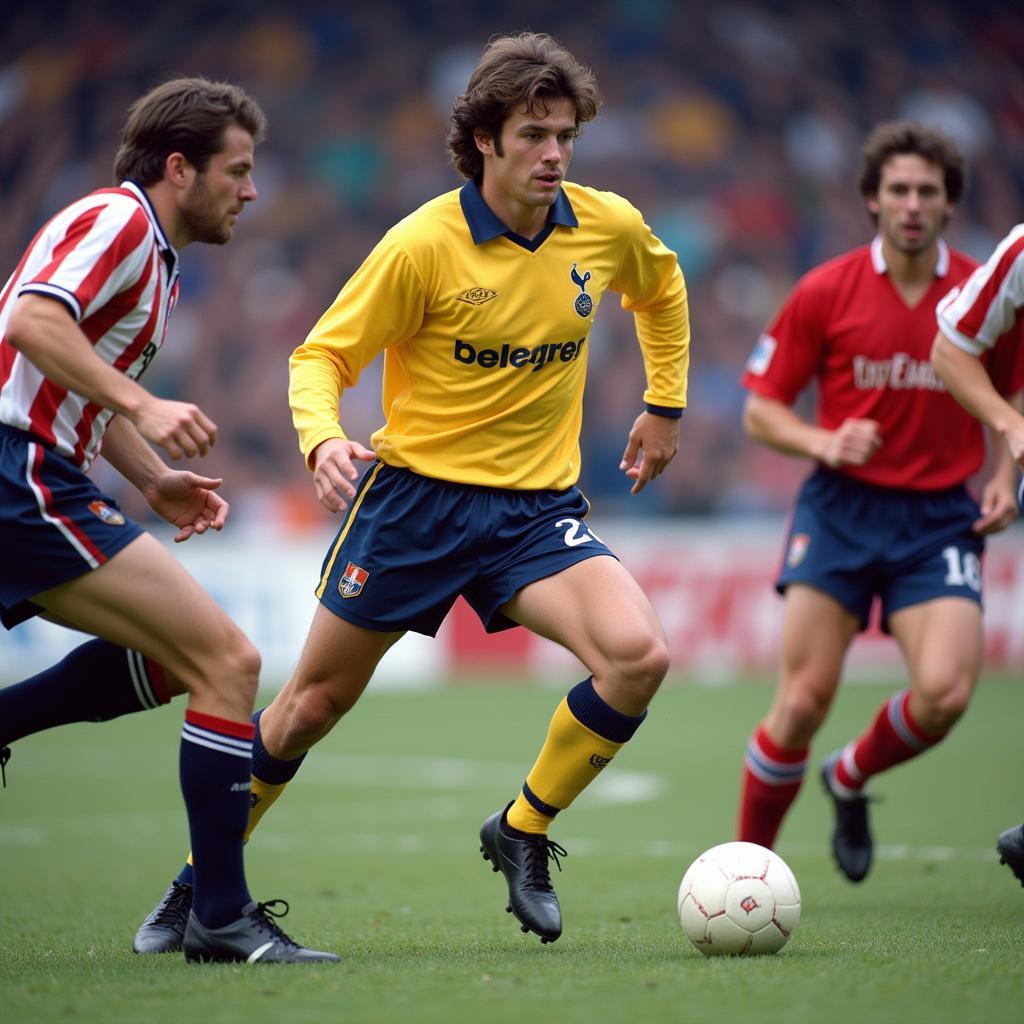 Glenn Hoddle in Action