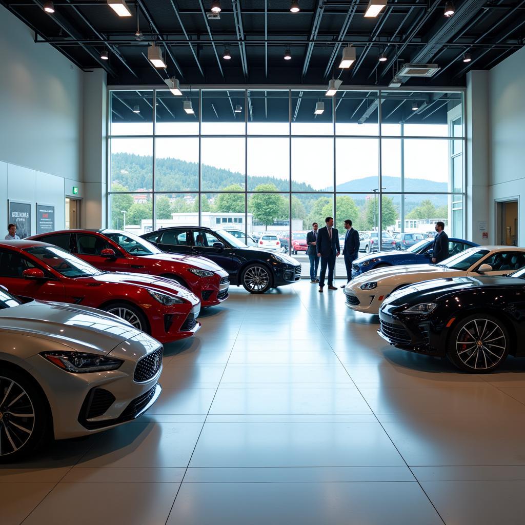 Global Car Brands Showroom