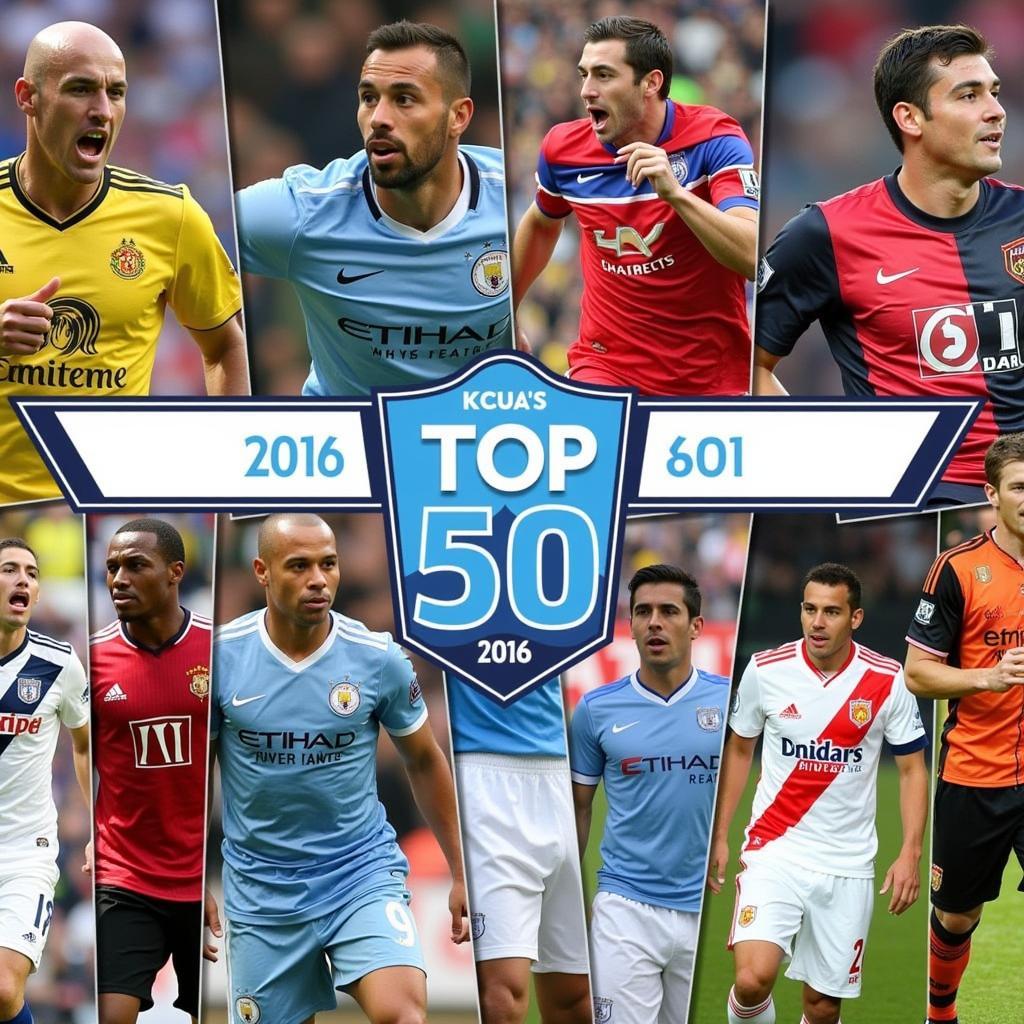 Goal's Top 50 Players of 2016 - Career Progression