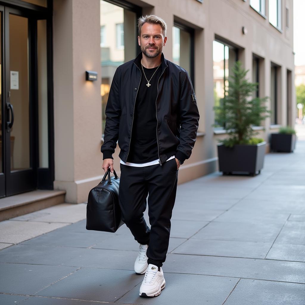 Erling Haaland's Streetwear Style with Nike Air Max 95