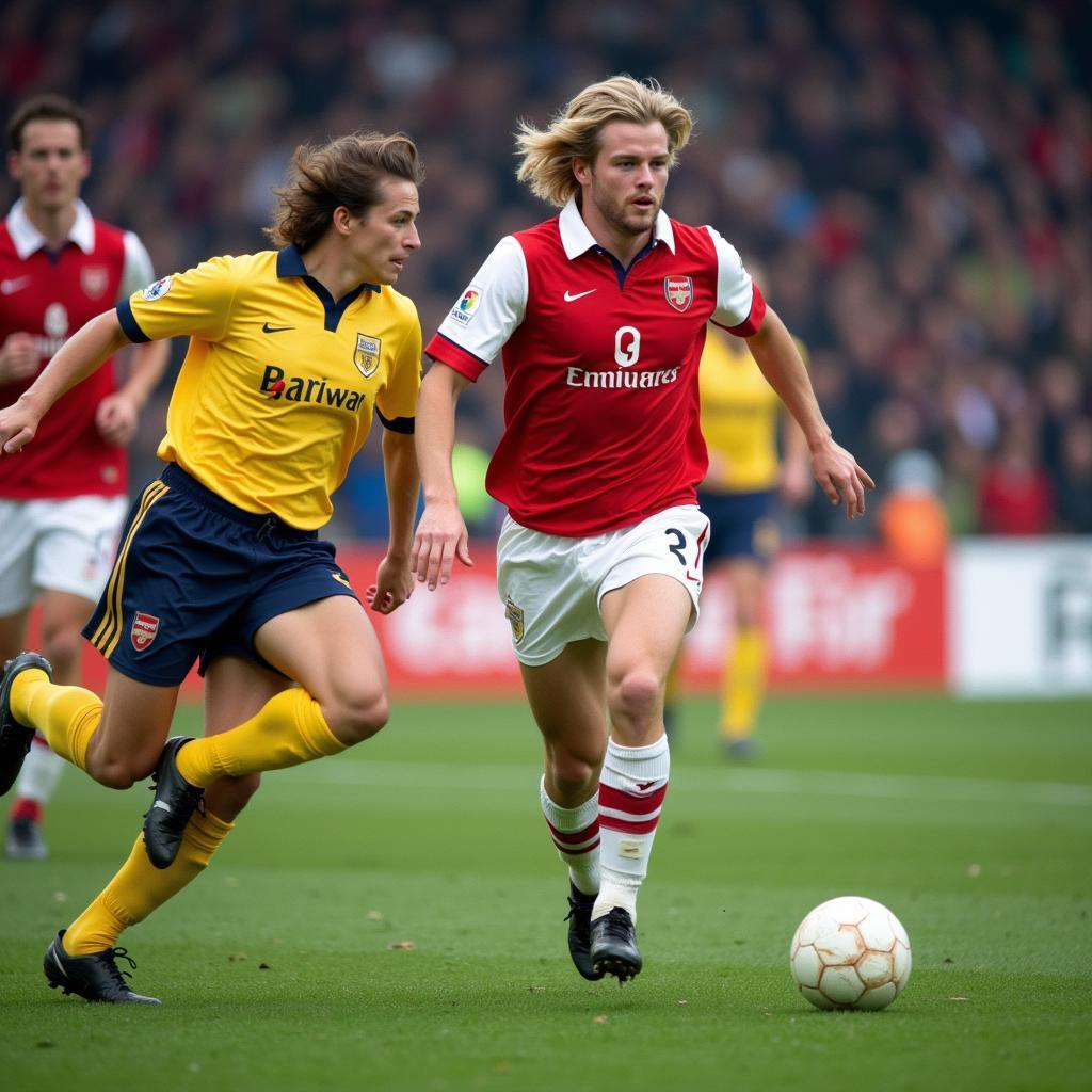 Haaland leading Arsenal attack