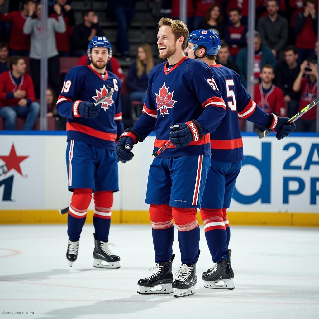 Haaland celebrates a goal