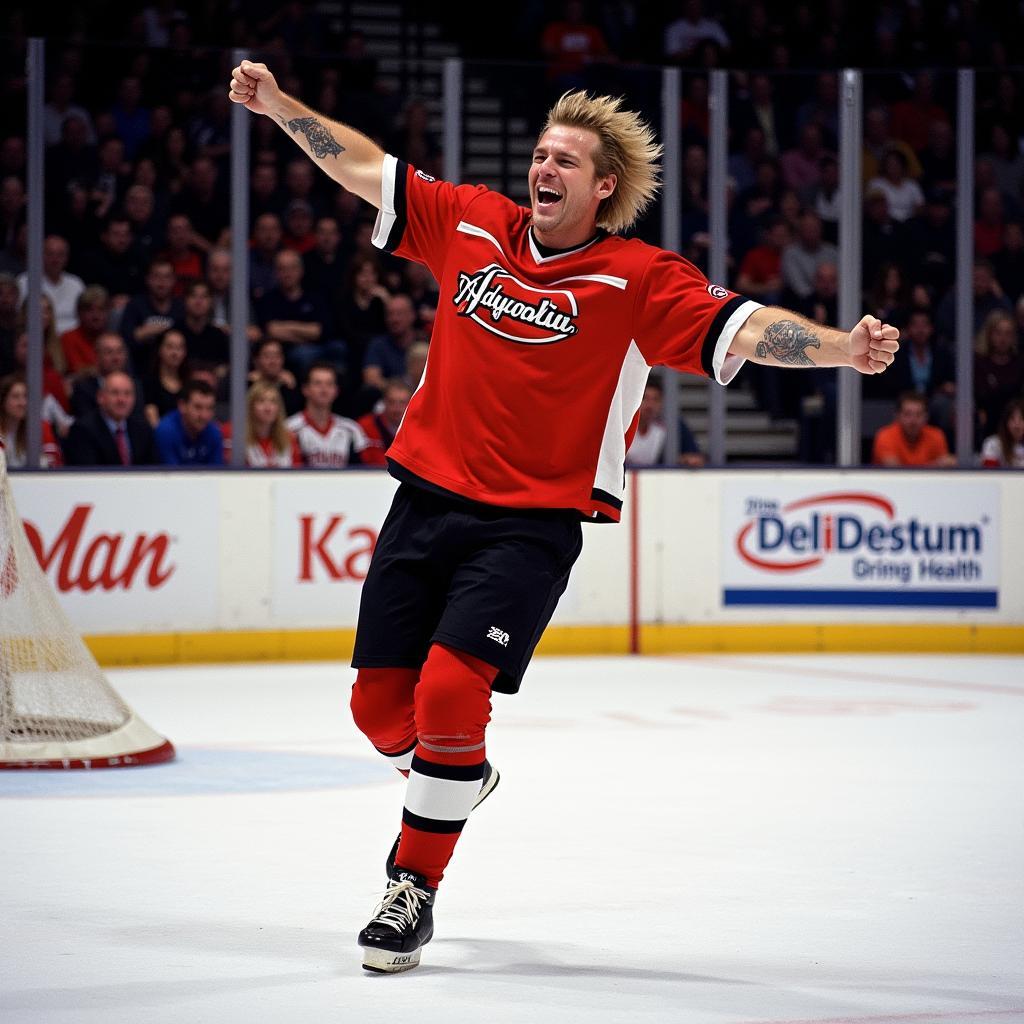 Erling Haaland celebrates a goal