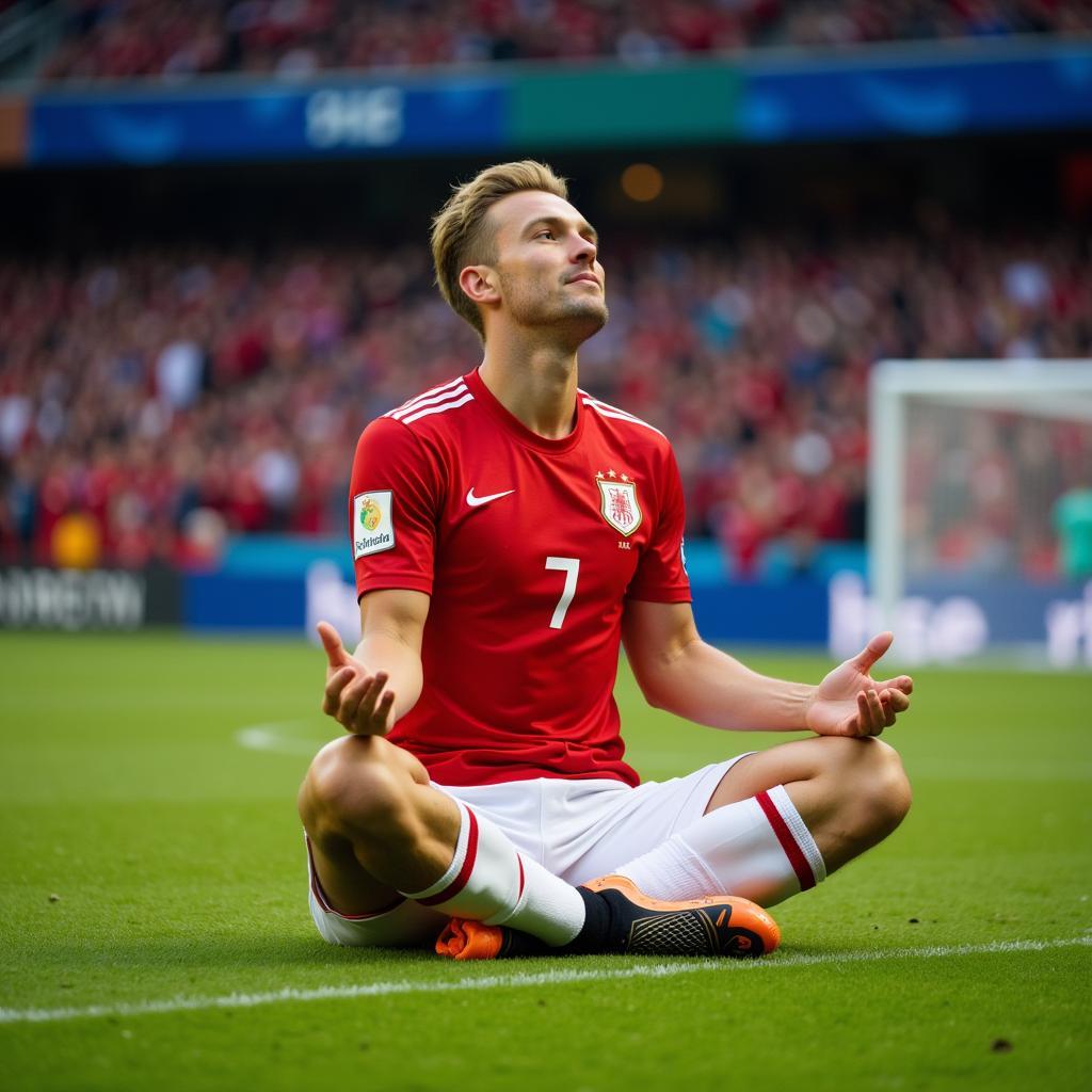 Erling Haaland celebrates a goal