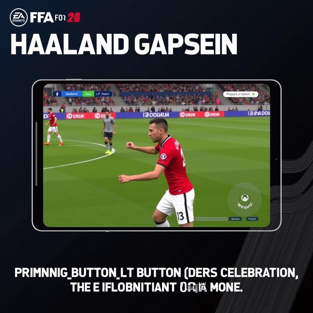 Haaland Celebration Button Combination in EA FC 24