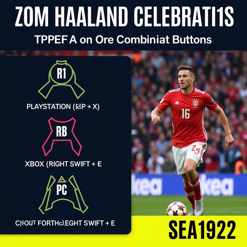 Haaland Celebration Button Combinations for PS, Xbox, and PC