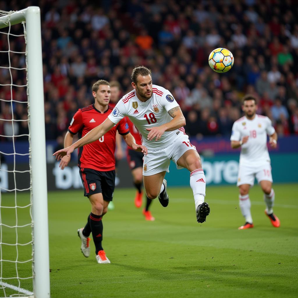 Erling Haaland scores a stunning goal in the Champions League