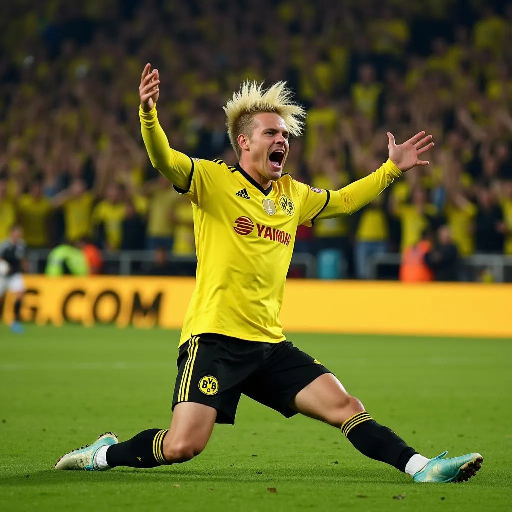 Haaland Dortmund Celebration