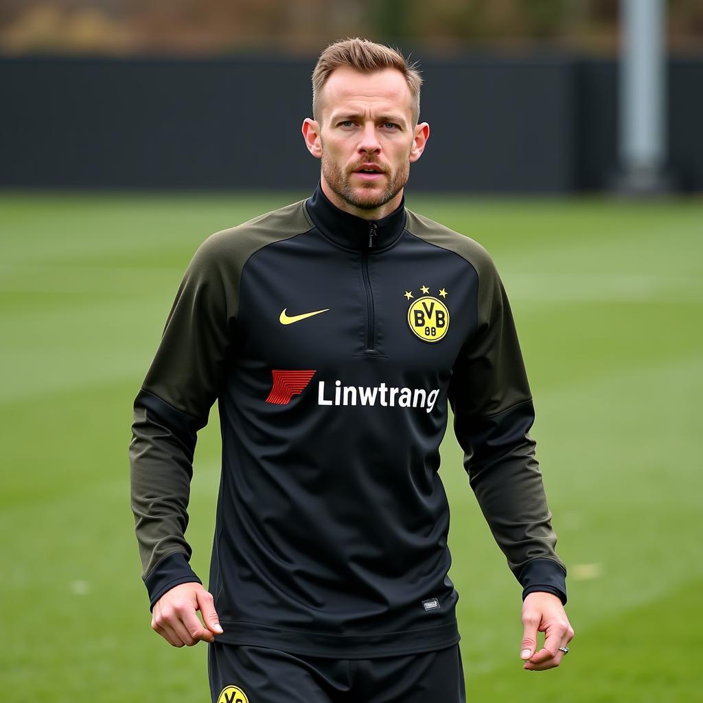 Haaland Training with Dortmund