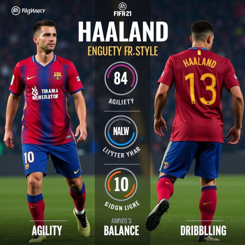 Haaland with Engine Chem Style FIFA 21