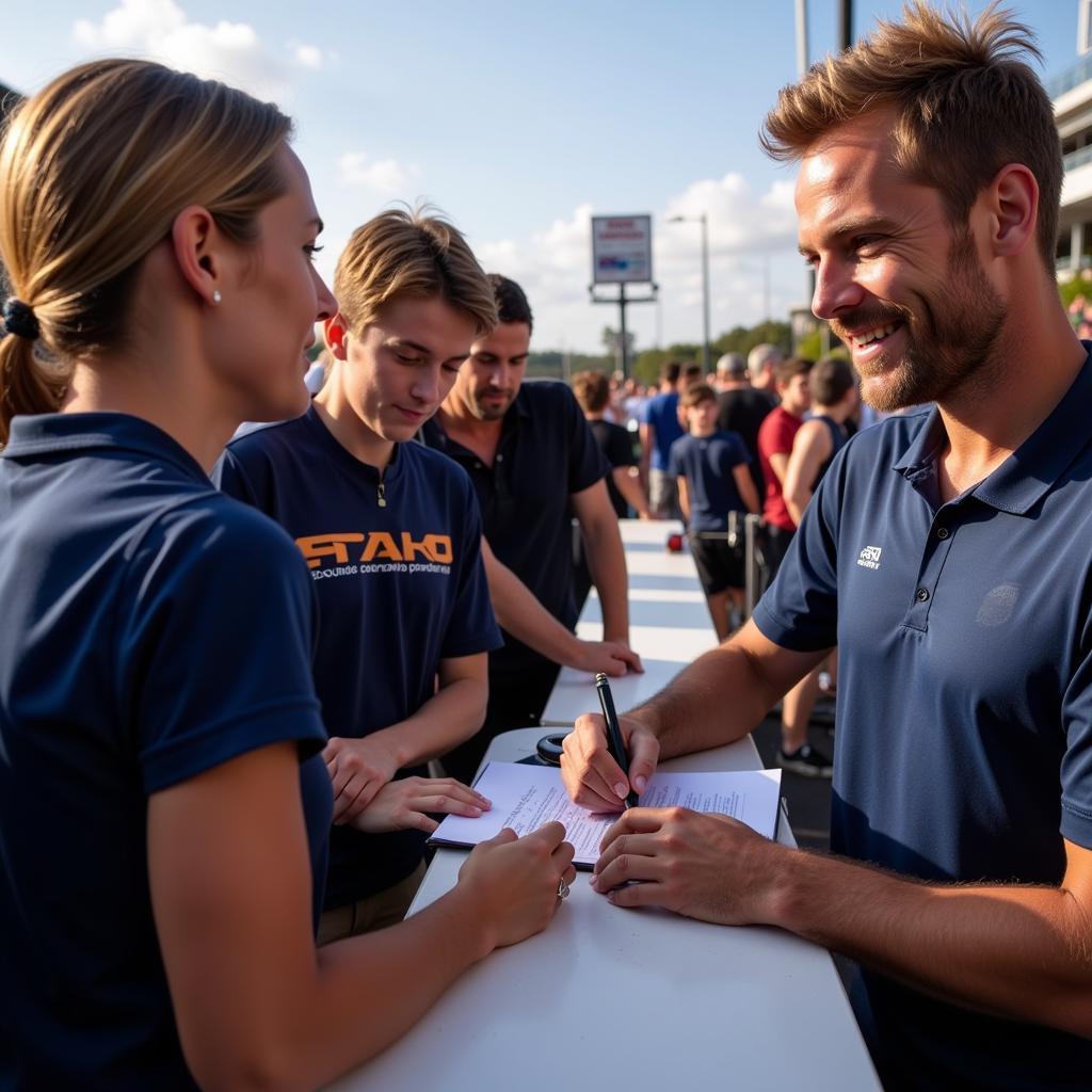 Erling Haaland Interacting with Fans