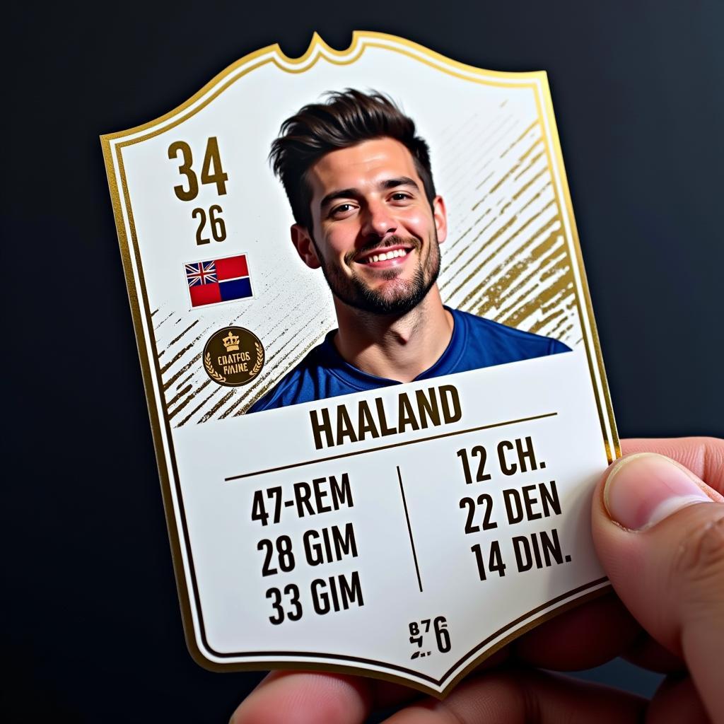 Haaland's EA FC 24 Card