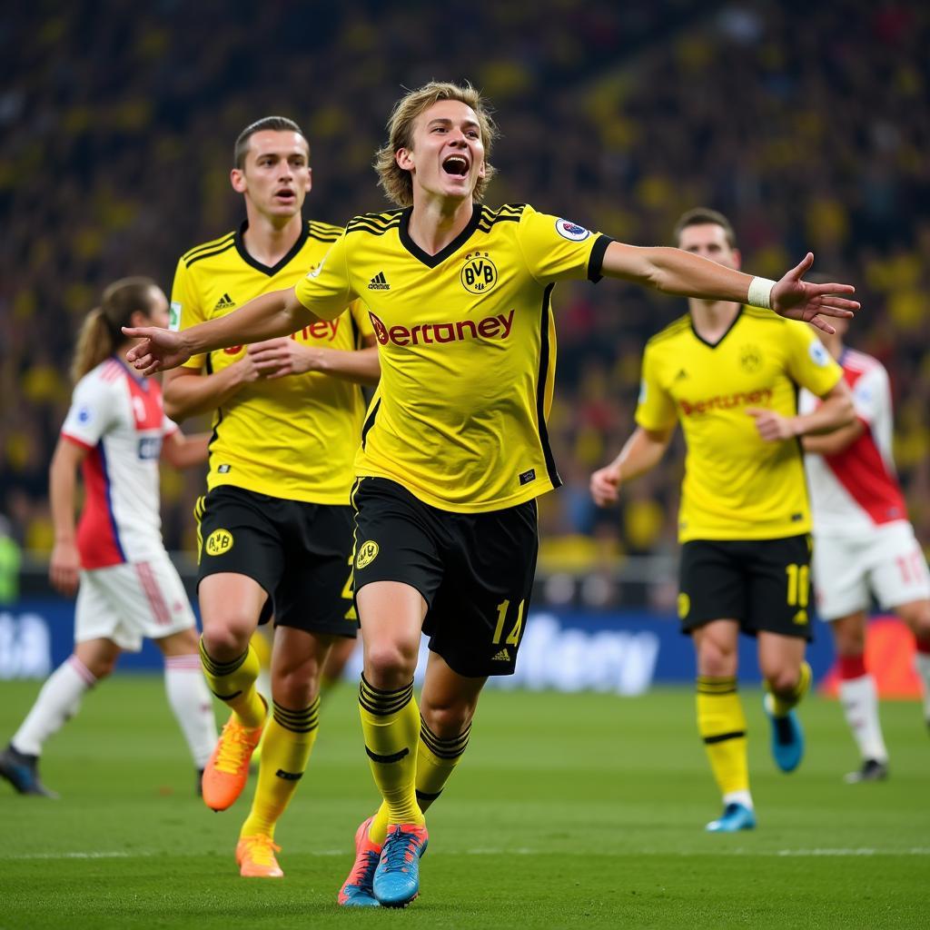 Haaland FIFA 20 Dortmund Goal Celebration