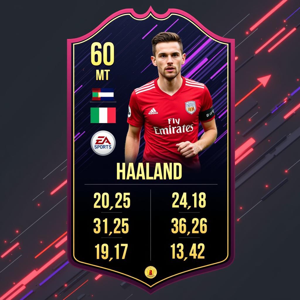 Haaland FIFA 21 Player Card