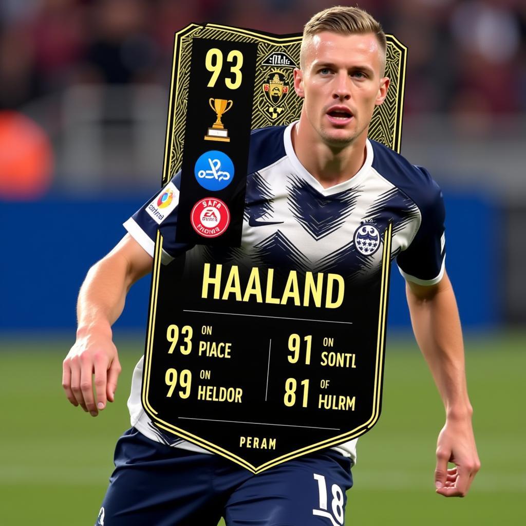 Haaland FIFA 22 Card