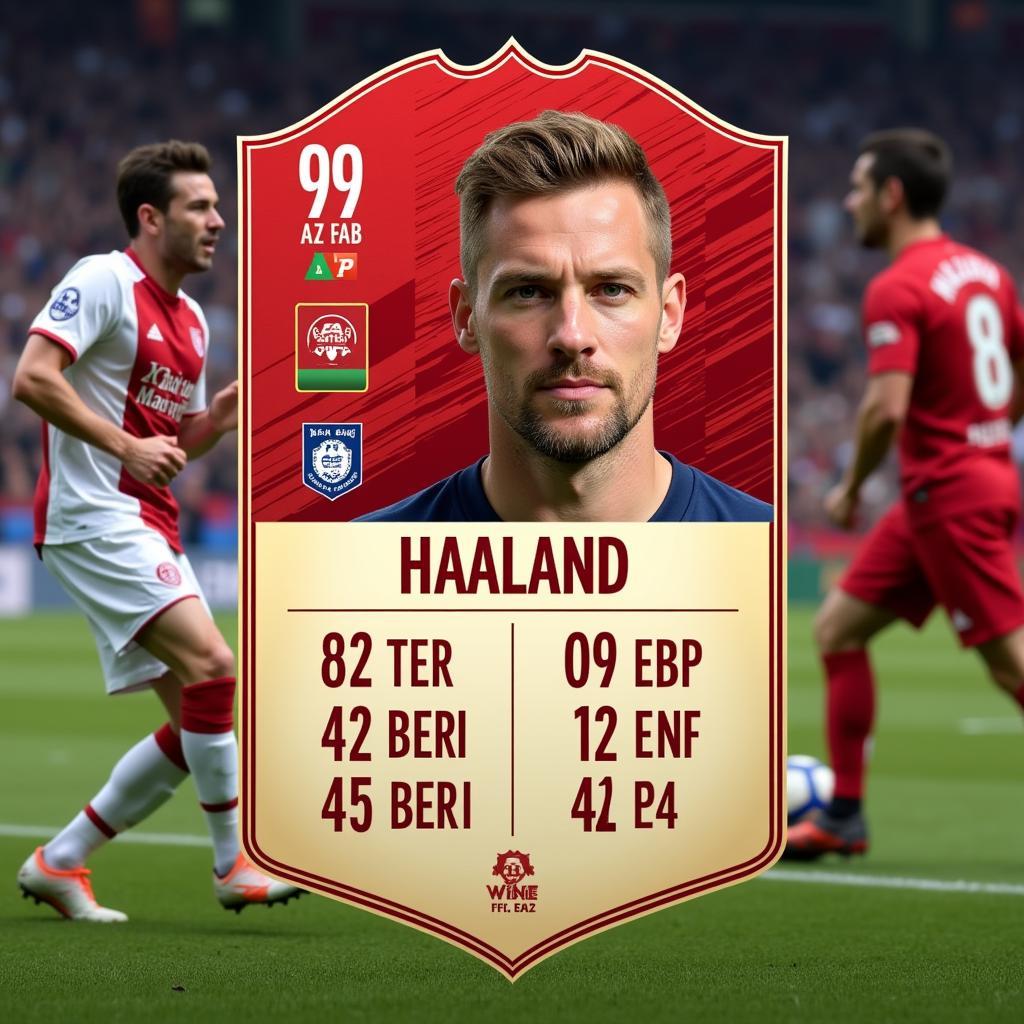 Haaland FIFA 22 Player Card