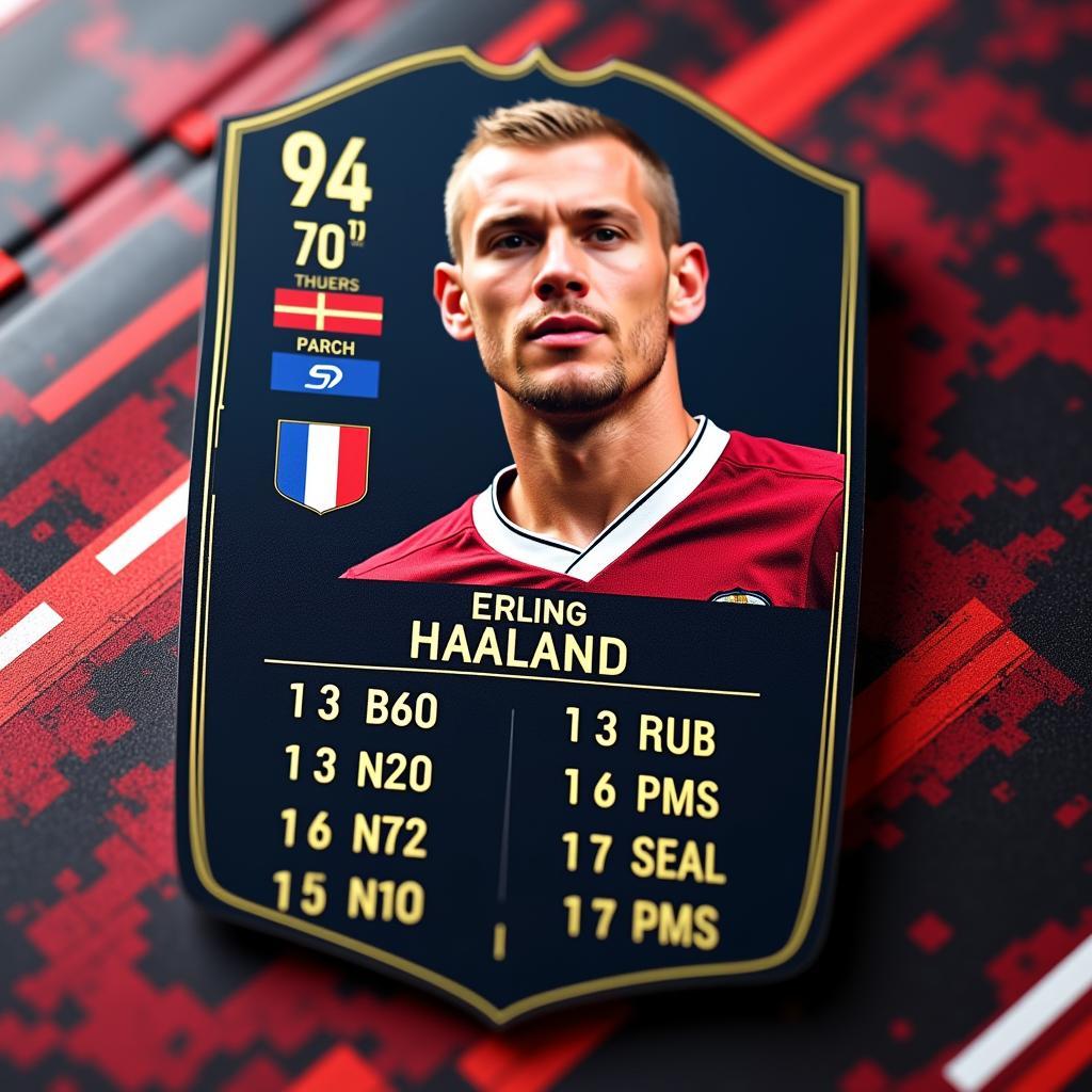 Haaland FIFA 22 Player Card