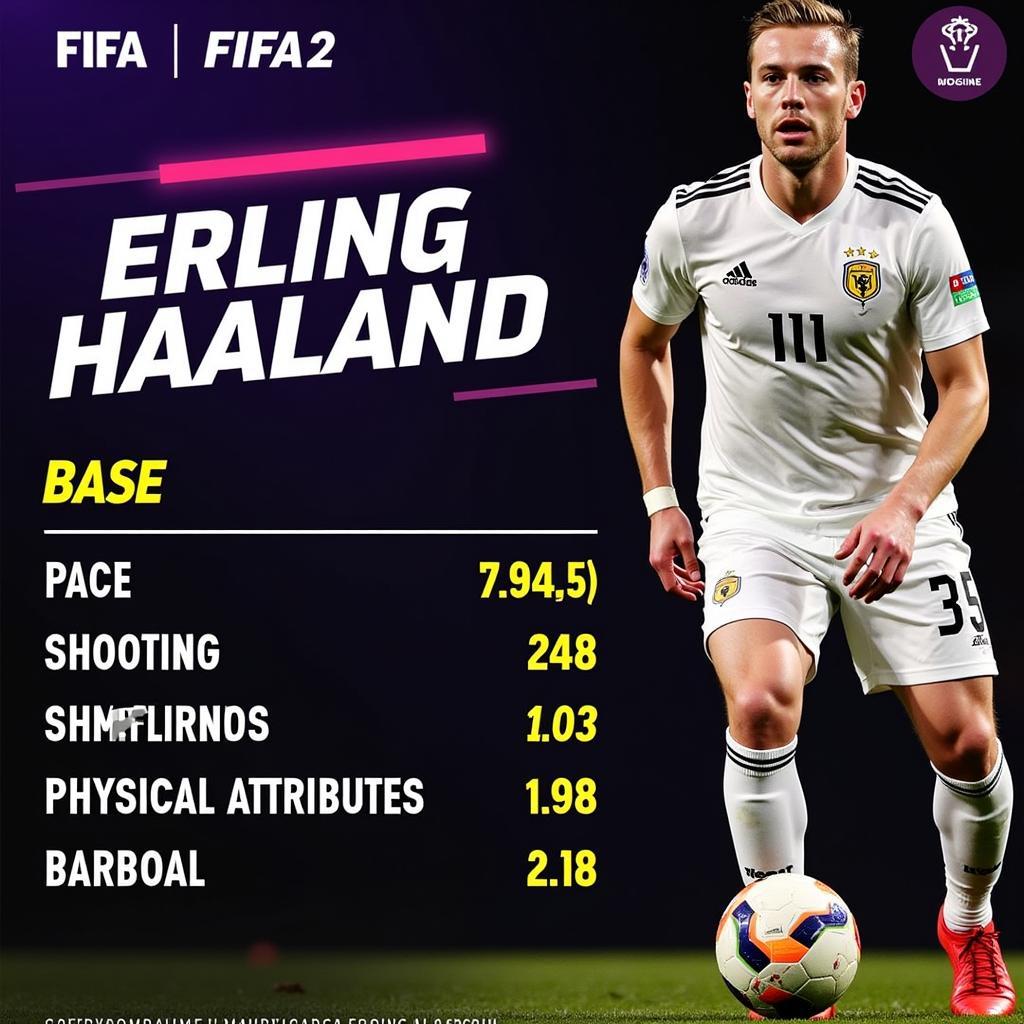 Erling Haaland FIFA 22 Stats