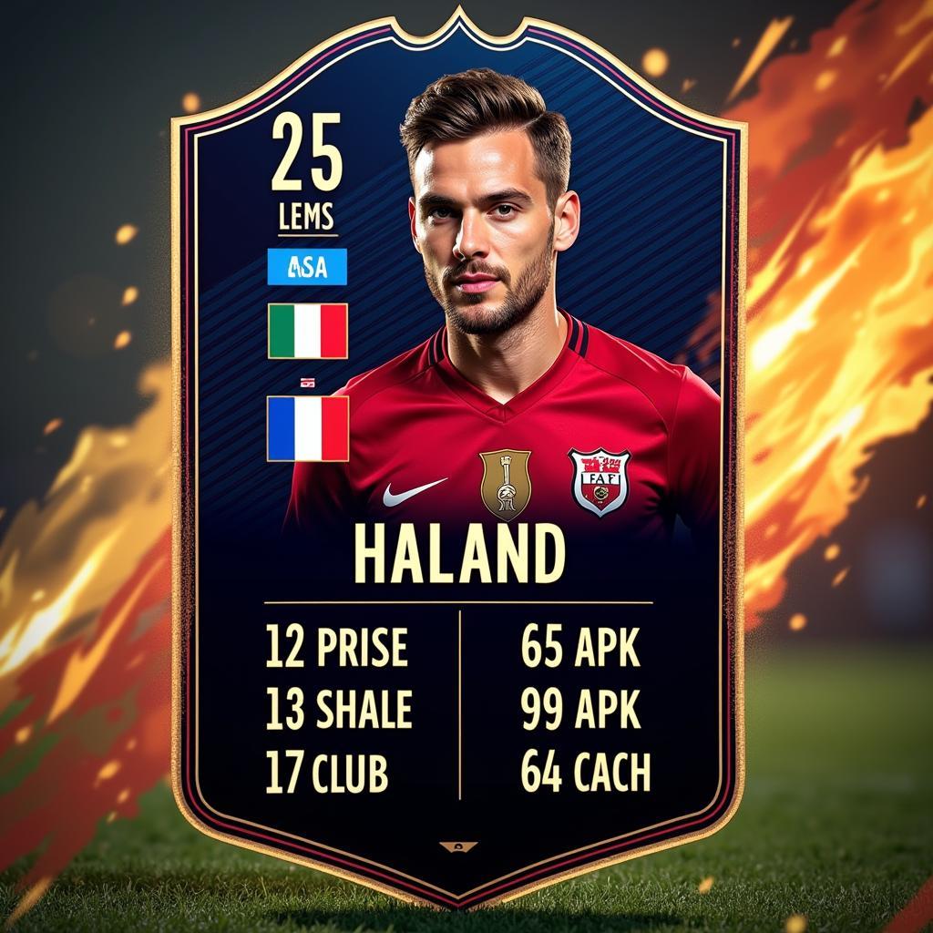 Haaland's FIFA 23 Card