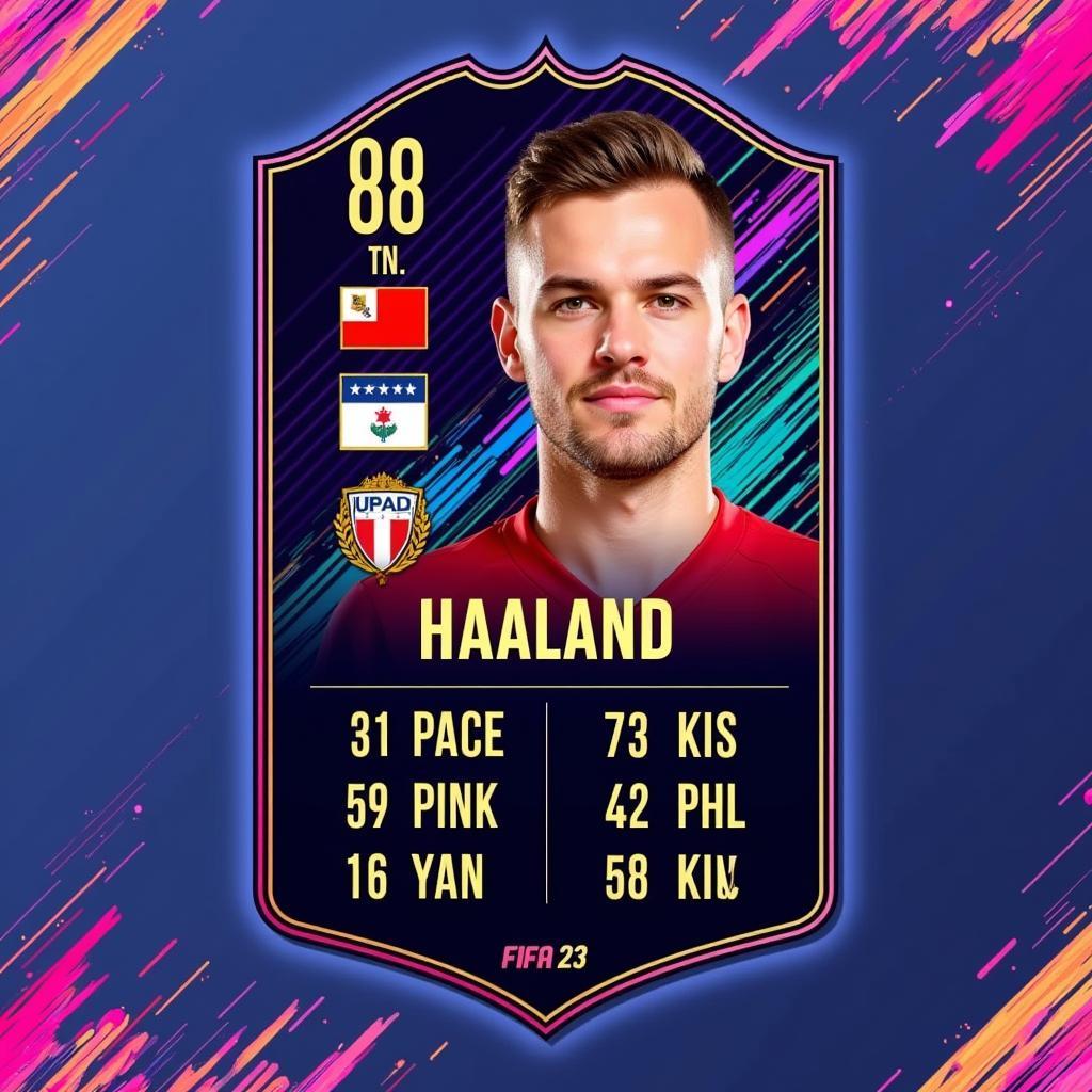 Haaland's FIFA 23 Card