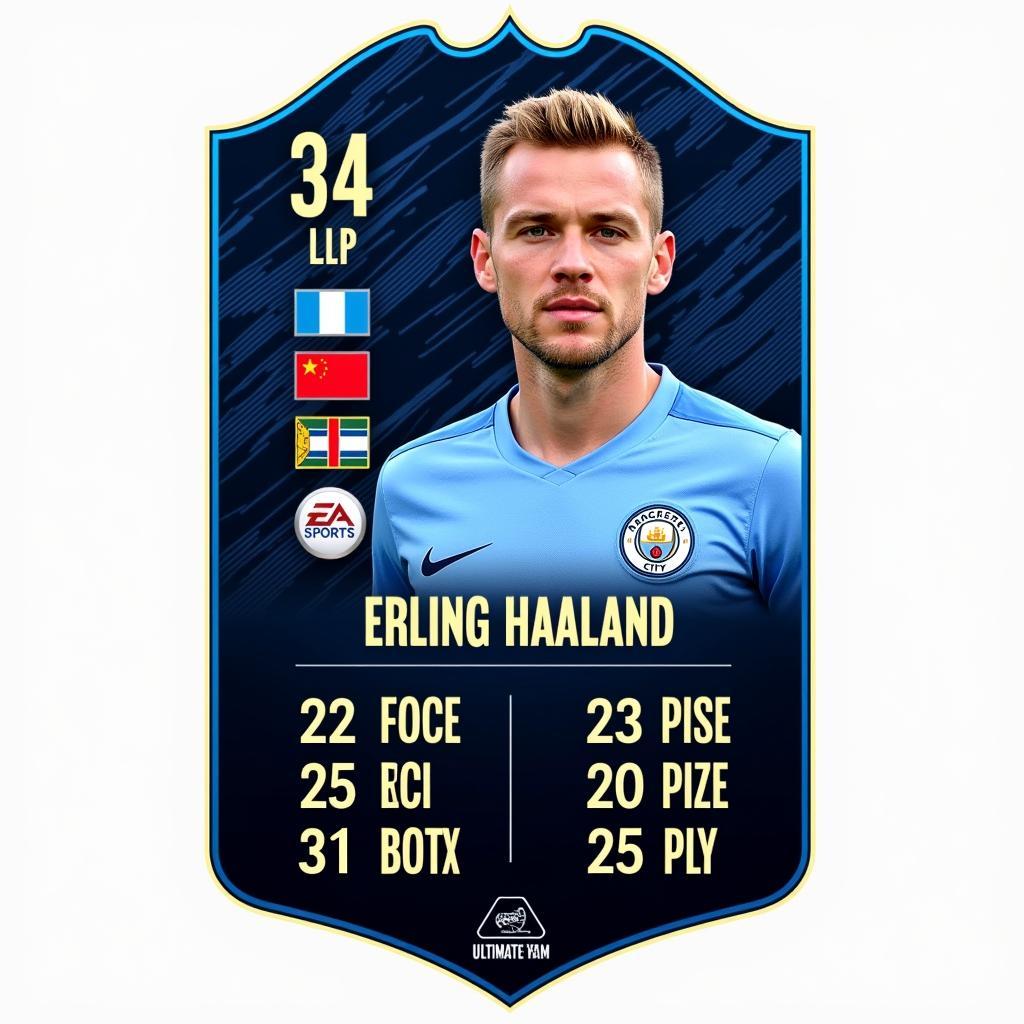 Haaland FIFA 23 Player Card